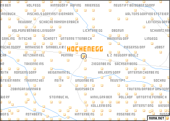 map of Hochenegg