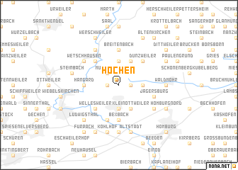 map of Höchen