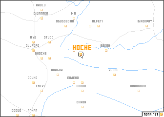 map of Hoche