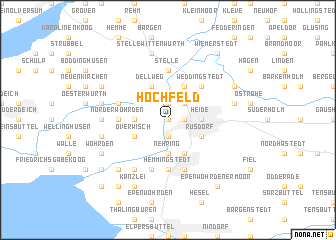 map of Hochfeld