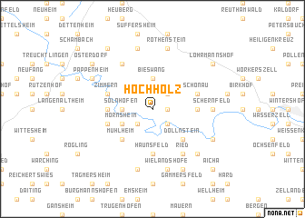 map of Hochholz