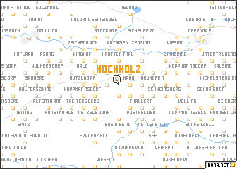 map of Hochholz