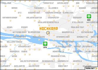 map of Hochkamp