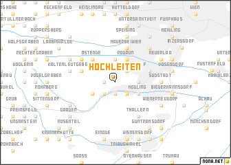 map of Hochleiten