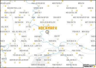 map of Hochmark