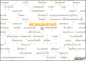 map of Hochneukirchen