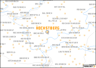 map of Höchstberg