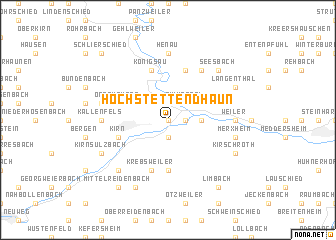 map of Hochstetten-Dhaun