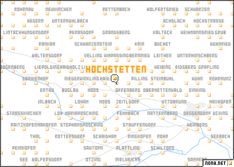 map of Hochstetten