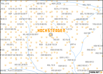 map of Hochstraden