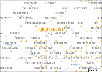map of Hochtregist