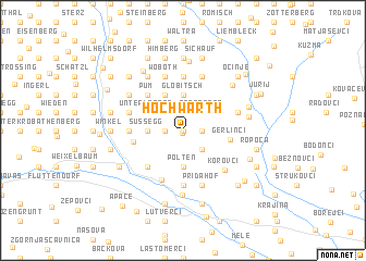 map of Hochwarth