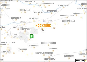 map of Hockamik