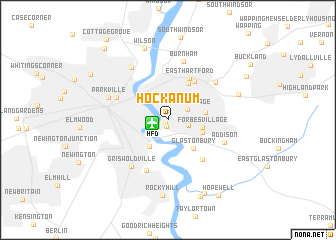 map of Hockanum