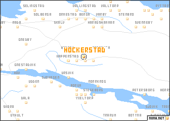 map of Höckerstad