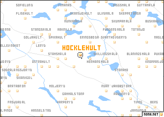 map of Höcklehult