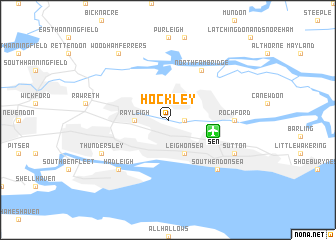 map of Hockley