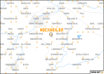 map of Hockweiler