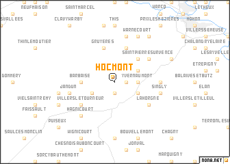 map of Hocmont
