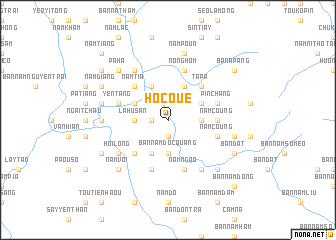 map of Hô Coué