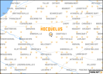 map of Hocquelus