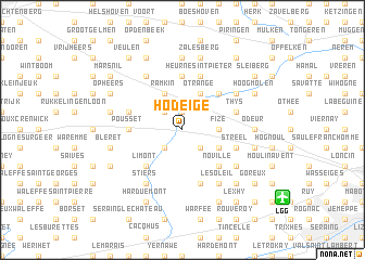 map of Hodeige