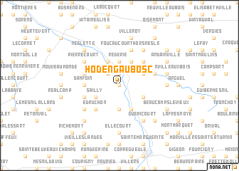 map of Hodeng-au-Bosc