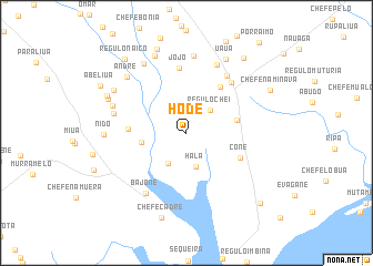 map of Hode