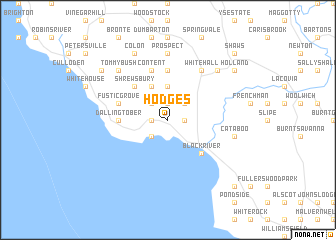 map of Hodges