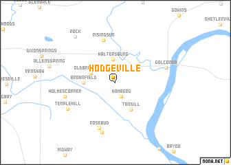 map of Hodgeville