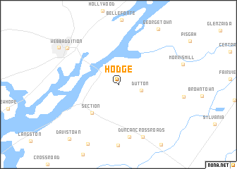 map of Hodge