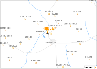 map of Hodge