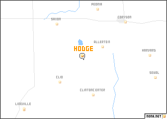 map of Hodge