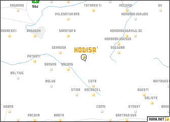 map of Hodişa