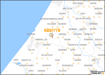 map of Hodiyya