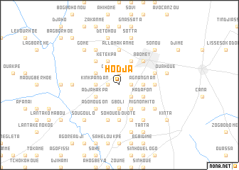 map of Hodja