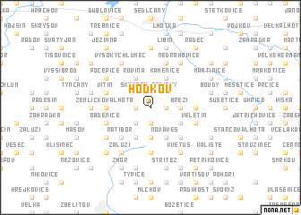 map of Hodkov