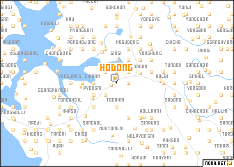 map of Ho-dong