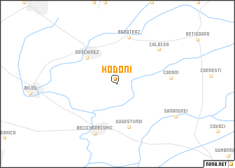 map of Hodoni