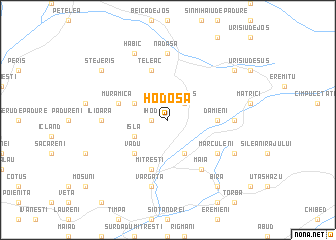 map of Hodoşa