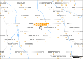 map of Hódoshát