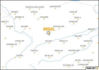 map of Hodul