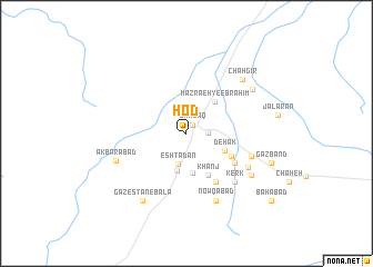 map of Hod