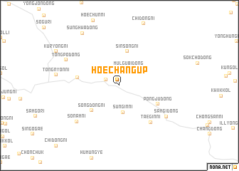 map of Hoech\