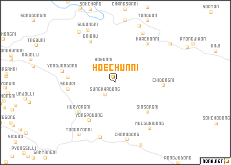 map of Hoech\