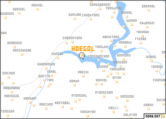 map of Hoegol