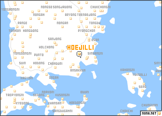 map of Hoejil-li