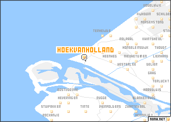 map of Hoek van Holland