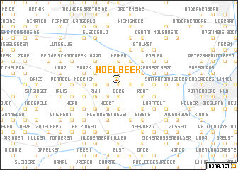 map of Hoelbeek