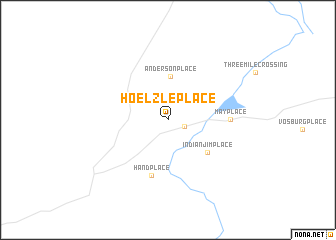 map of Hoelzle Place